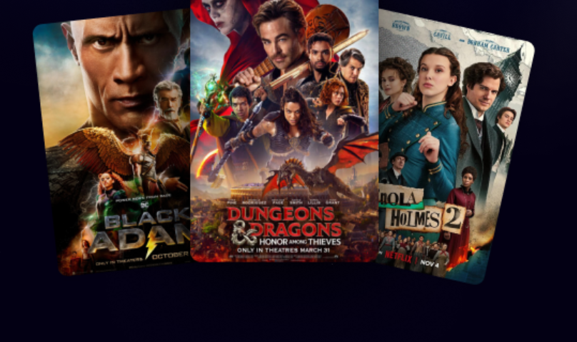 Movie Search App Dashboard with Posters